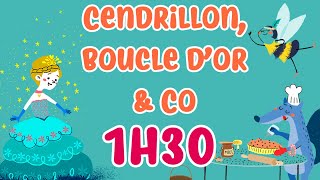 Henri Dès amp Co  Cendrillon Boucle dOr et autres contes pour enfants  1h30 dhistoire pour enfant [upl. by Yrevi]