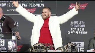 UFC 205 Prefight Press Conference Highlights [upl. by Aennil]