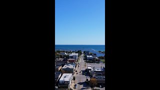 Sheboygan WI Lake Michigan  Drone [upl. by Belanger]