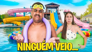 FIZEMOS UMA FESTA NA PISCINA E NINGUÉM VEIO  VÍDEO DE 30 MINUTOS SEM CORTES [upl. by Hernardo]