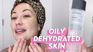 Skincare Routine for Oily Dehydrated Skin in 5 Steps  SKINCARE with SusanYara [upl. by Delfine]