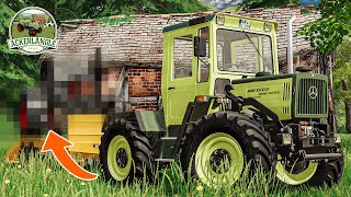 LS19 ACKERLÄNDLE 3 SCHEUNENFUND bei Nacht Was steht in der alten Hütte  FARMING SIMULATOR [upl. by Zipah532]