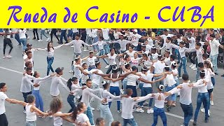 Sólo en Cuba puedes verlo Rueda de casino 2024 la salsa cubana a Santiago Ballo di gruppo [upl. by Devora536]