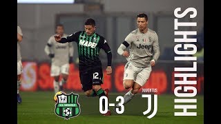 Sassuolo 03 Juventus  Extended Highlights amp Goals 2019 amp Ronaldo Magical Performance  Serie A [upl. by Augusto204]