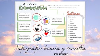 Infografía simple pero bonita en Word [upl. by Kenna]