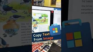 OMG😱 Copy Text from IMAGE 💥💯Microsoft PowerToys ⏰Time Saving Trick shorts ytshorts computertricks [upl. by Rorrys]