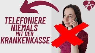 ❤️ Riesiger Fehler Telefoniere niemals mit der Krankenkasse Jennifer lernt daraus [upl. by Hammer]