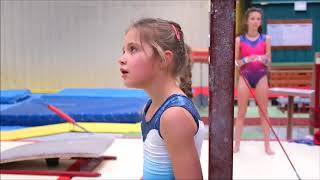 ROSE 7 ans CHAMPIONNE DÉPARTEMENTALE DE GYMNASTIQUE [upl. by Aldus]