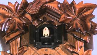 Cuckoo Clock Quartzmovement CarvedStyle 23cm by Anton Schneider [upl. by Rosario]