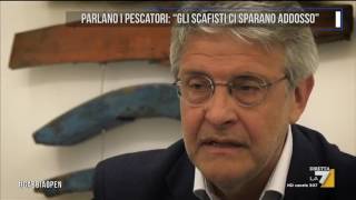 Parlano i pescatori gli scafisti ci sparano addosso [upl. by Neela]