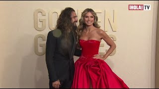 8 parejas que derrocharon amor en los premios Globos de Oro 2024  ¡HOLA TV [upl. by Yenot]