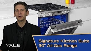 LGs new Signature Kitchen Suite 30inch All Gas Range [upl. by Candide825]