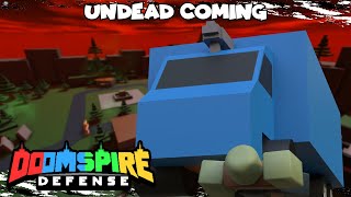 Finally Playing Undead Coming Solo •Doomspire Defense•  Roblox [upl. by Rufina408]