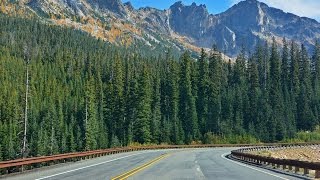 Cascade Loop Scenic Highway  Best Washington Road Trip [upl. by Eniamat]