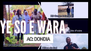 YE SO E WARA Chant doffrandes en Sango Centrafrique [upl. by Eidok374]