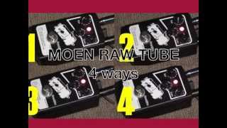 MOEN ULITE RAW TUBE OVERDRIVE 4 WAYS ULTD [upl. by Bertolde]