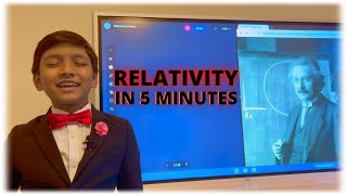 Relativity in 5 minutes  Prof Soborno Isaac Bari [upl. by Ailehs375]