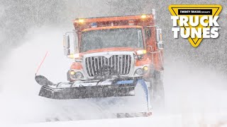 Snow Plow  Truck Tunes for Kids  Twenty Trucks Channel  Snowplow [upl. by Nodlew]