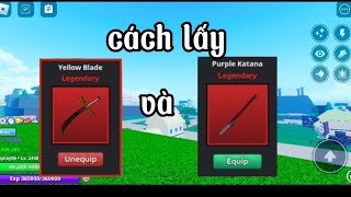 Cách lấy 2 thanh kiếm mạnh nhất game trong meme sea roblox memesea game [upl. by Esinej]