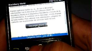 Como baixar o Whatsapp no Blackberry sem usar o Appworld vídeo em espanhol [upl. by Nitsirc]