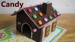 チョコの家を作る Making chocolate house [upl. by Novikoff823]