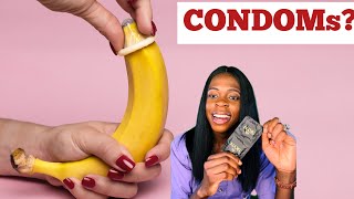 How to put on a condom properlyhow to insert a condom to prevent pregnancy and STI [upl. by Allegra]