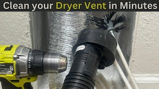 Easy Way To Clean your Dryer Vent [upl. by Bogusz]