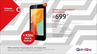 Vodacom September amp October Deals [upl. by Eeladnerb]