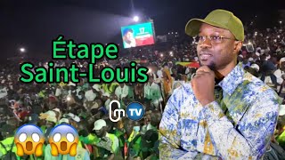 🚨🚨Étape SaintLouismedine ￼ de Ousmane sonko [upl. by Rhianna]