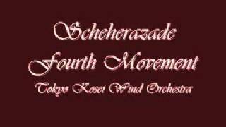 Scheherazade Fourth Movement Tokyo Kosei Wind Orchestra [upl. by Verger88]