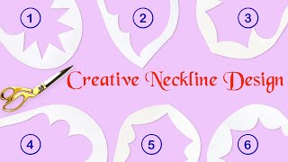 Bukram ke gale ki cutting Latest neck design 2022  Necklinedesign [upl. by Trescha]