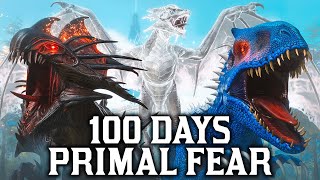 I Spent 100 Days in Primal Fear Ark Heres What Happened [upl. by Bock]