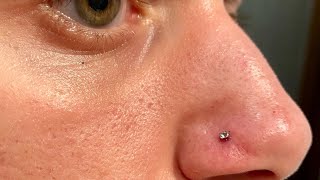 Nostril piercing ITA [upl. by Adelind]