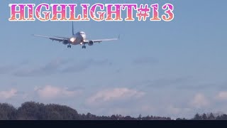 HIGHLIGHT 13 茨城空港 スカイマークB737800着陸 茨城空港 スカイマーク B737800 [upl. by Kella]