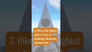 8 Unique Things to Do in West Texas westtexas bigbendnationalpark texasparks [upl. by Hplodnar]