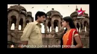 DIYA AUR BAATI HUM TITLE SONG ROMANIAN SUBTITLES [upl. by Japheth414]