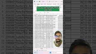 Dont fit rows and column manually in Excel‼️Instead Use Excel Shortcuts exceltips shorts excel [upl. by Eelah]