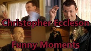 9th Doctor Funny Moments Christopher Eccleston [upl. by Ahsratan]