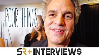 Mark Ruffalo Talks Poor Things On The Red Carpet [upl. by Gibson]