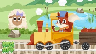 Little Fox Train Adventures  Drive the steam engine Fox and Sheep GmbH  Best App For Kids [upl. by Vivl542]