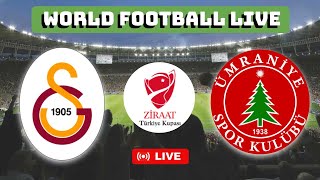 GALATASARAY X UMRANIYESPOR  COPA DA TURQUIA  AO VIVO [upl. by Adirem307]