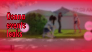 Osana events Test  Yandere simulator fan game 3d  no dl [upl. by Ecnarolf]