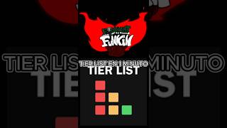 TIER LIST EN 1 MINUTO VS TRICKY [upl. by Ahseel]