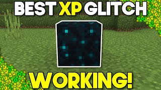 BEST XP GLITCH Minecraft Bedrock 120 [upl. by Raffaello]