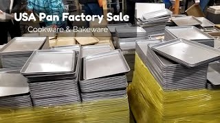 USA Pan Factory Sale  Bakeware and Cookware  Williams Sonoma Goldtouch Sur La Table and OXO [upl. by Aneehs455]