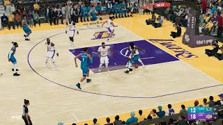 Victor Wembanyama vs LeBron James 1st half Lakers vs Hornets INCREDIBLE ENDING [upl. by Jadda]