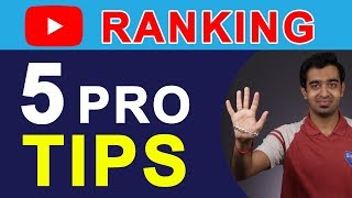 YouTube Pro Tips How To Rank YouTube Videos To Get 10k Views Easily 2020  HINDI [upl. by Nilra]