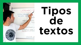 Tipos de textos ¡TODOS Narrativo argumentativo descriptivo expositivo [upl. by Moyers363]