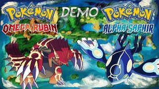 Pokémon Omega Rubin und Alpha Saphir SpezialDemo Complete [upl. by Norraj]