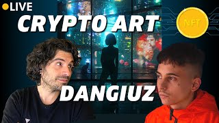 COME CREARE NFT CRYPTO ART DI SUCCESSO  INTERVISTA A DANGIUZ [upl. by Dorehs]